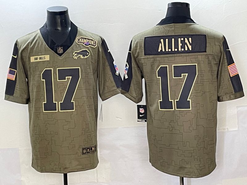 Men 2025 Buffalo Bills #17 Allen Green Nike Limited NFL Jersey style 7223